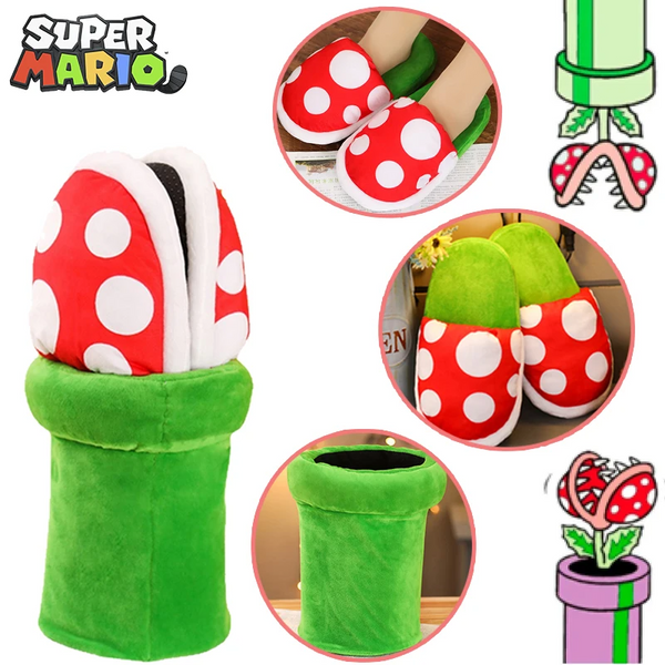 Pantufa Planta Carnívora - Super Mario - EzyShop