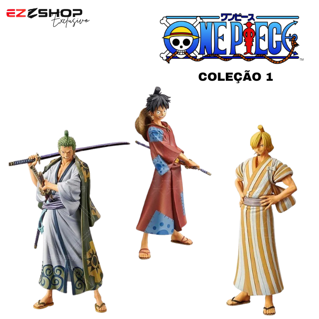 Coleção Limitada One Piece (COMPRE 1 LEVE 3) - Coleção 2 ESGOTADA 🔥