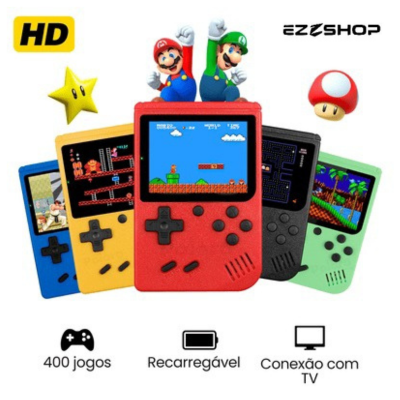 MiniGame Retrô HD - 400 Jogos Nostálgicos EzyShop