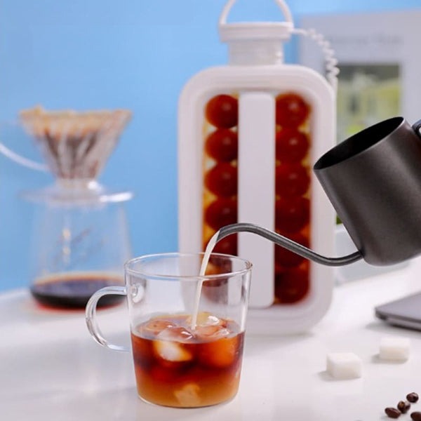 Garrafa De Gelo Esférica 2 em 1 Ice Ball Maker - EzyShop