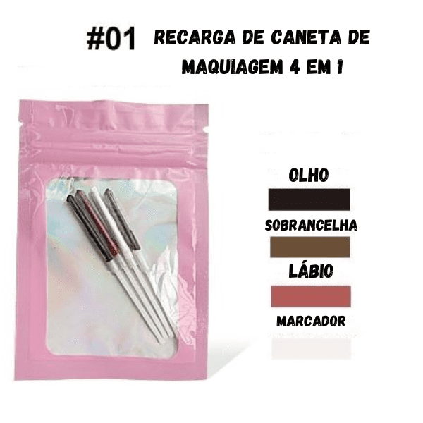 Refil para Caneta Maquiagem 4 em 1 EzyShop - EzyShop