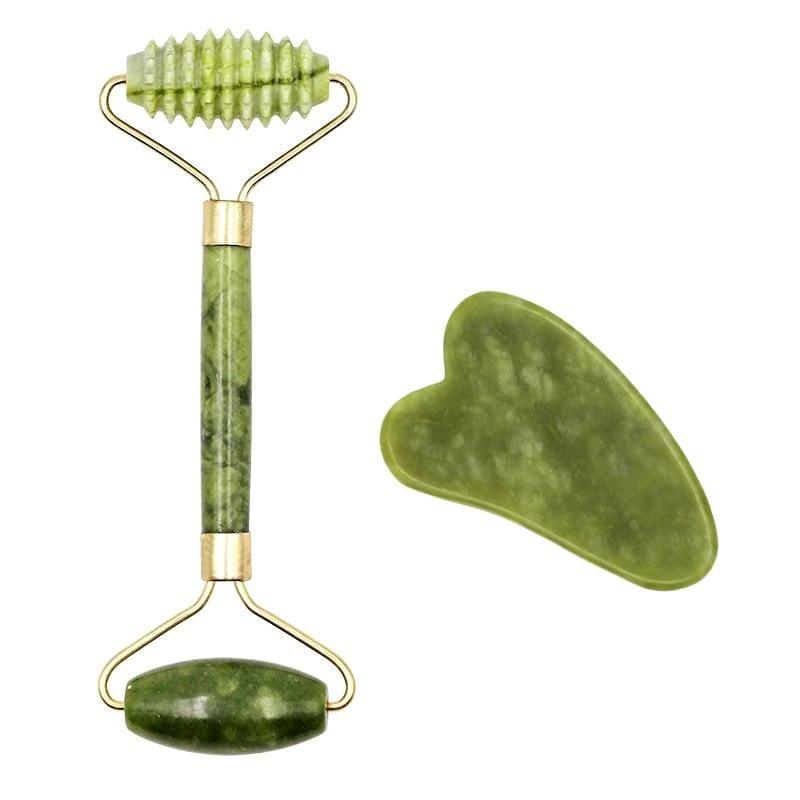 Jade Roller Facial Massageador - Jade Lift - EzyShop