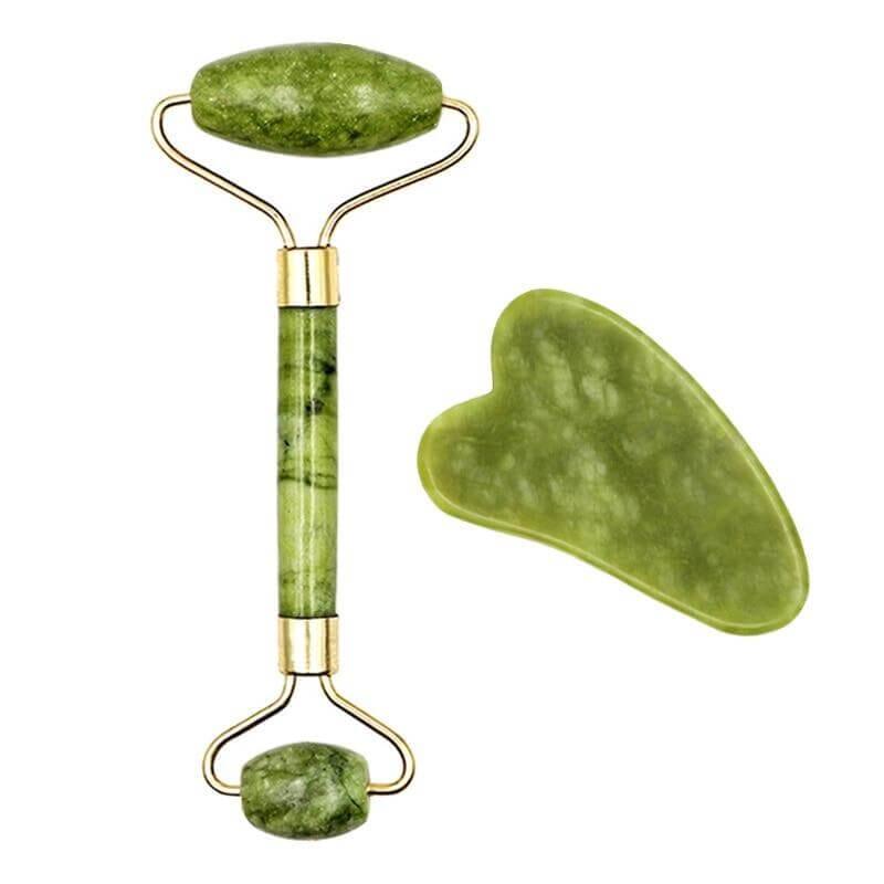 Jade Roller Facial Massageador - Jade Lift - EzyShop