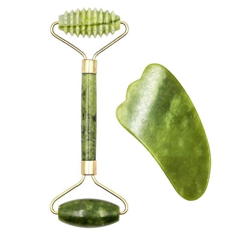 Jade Roller Facial Massageador - Jade Lift - EzyShop