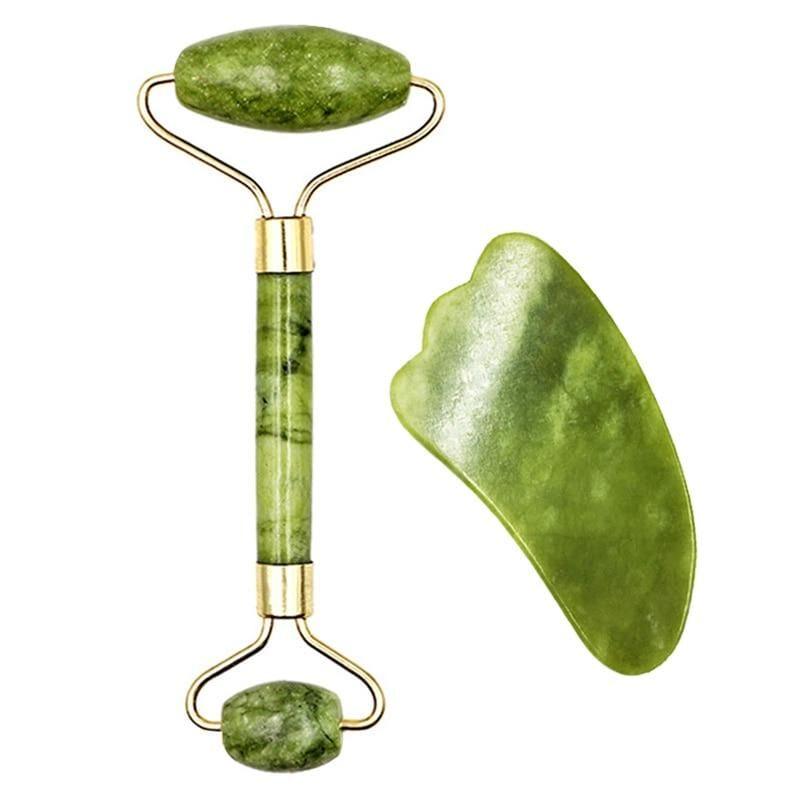 Jade Roller Facial Massageador - Jade Lift - EzyShop