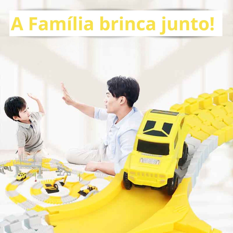 Kit de Trilhos e Carro Elétrico - Promoção Especial Pré Dia das Crianças! - EzyShop