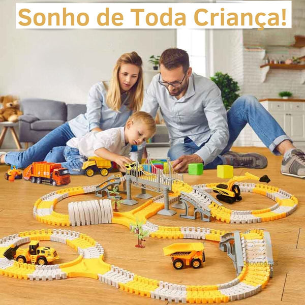 Kit de Trilhos e Carro Elétrico - Promoção Especial Pré Dia das Crianças! - EzyShop