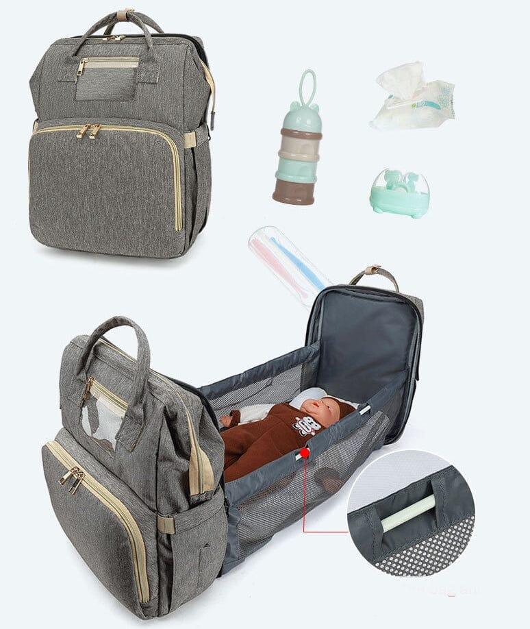 Mochila Maternidade com Trocador de Fraldas Leve e Resistente - Baby Care - EzyShop