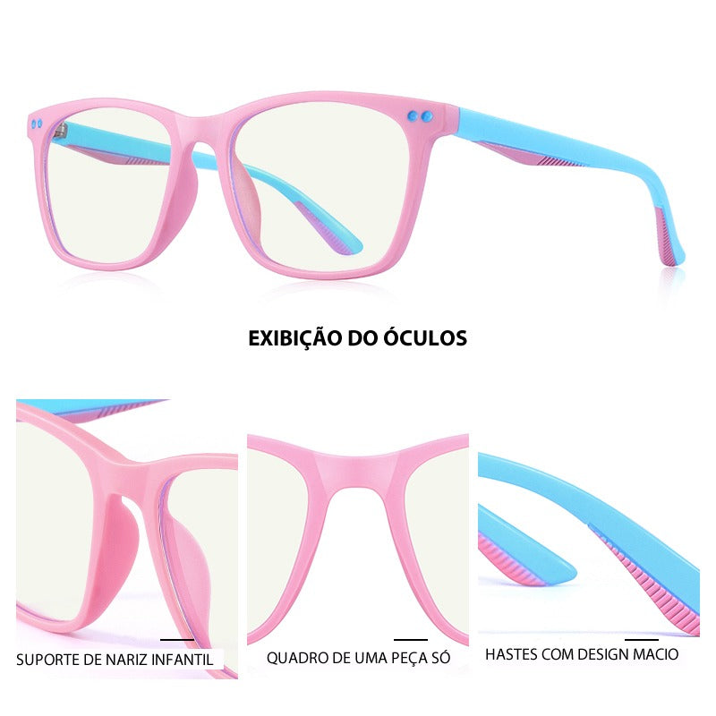 Óculos Kid de Silicone Antirreflexivo Luz Azul - Ultimas Unidades - EzyShop