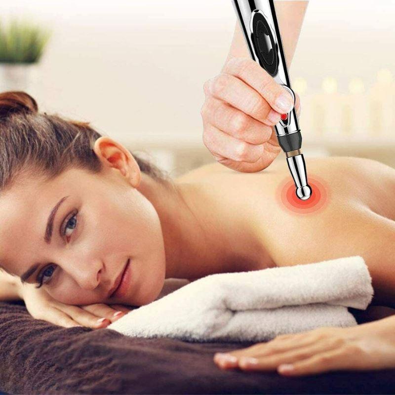 Caneta eletrônica de Acupuntura e Massagem Muscular- Relax Pen - EzyShop