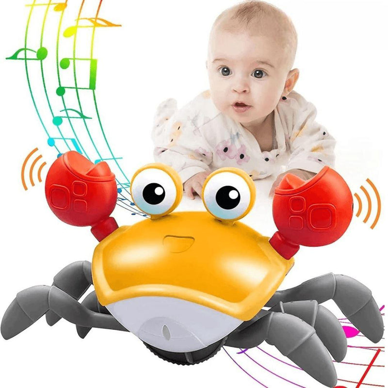 Caranguejo KidsFun - com Sensor de Obstáculos, Música e Luzes - EzyShop