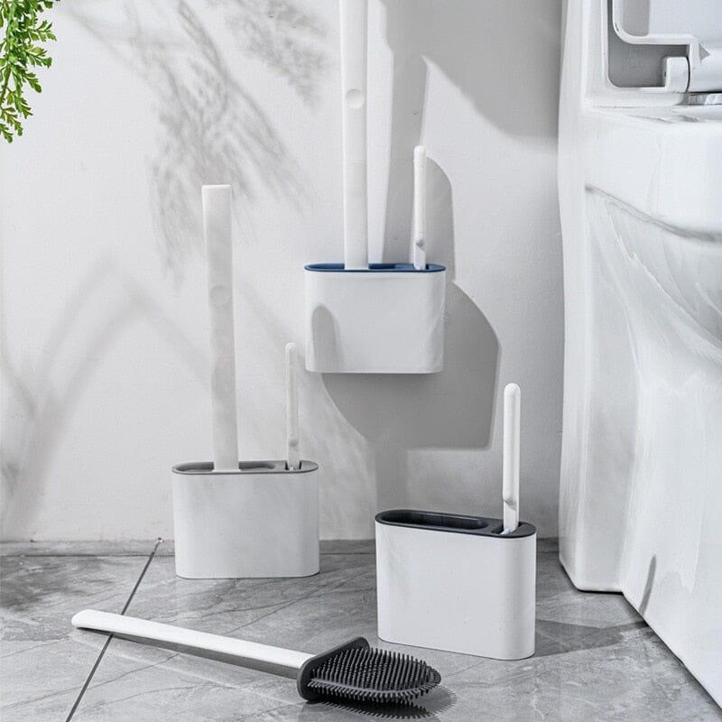 Kit de Limpeza Para Banheiro com Suporte de Parede - Clean Bathroom - EzyShop